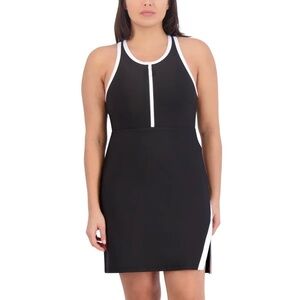 Sage Ladies' Active Dress with Shorts, Racerback, Black, Small NWT
